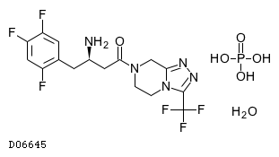 sitagliptin phosphate hydrate